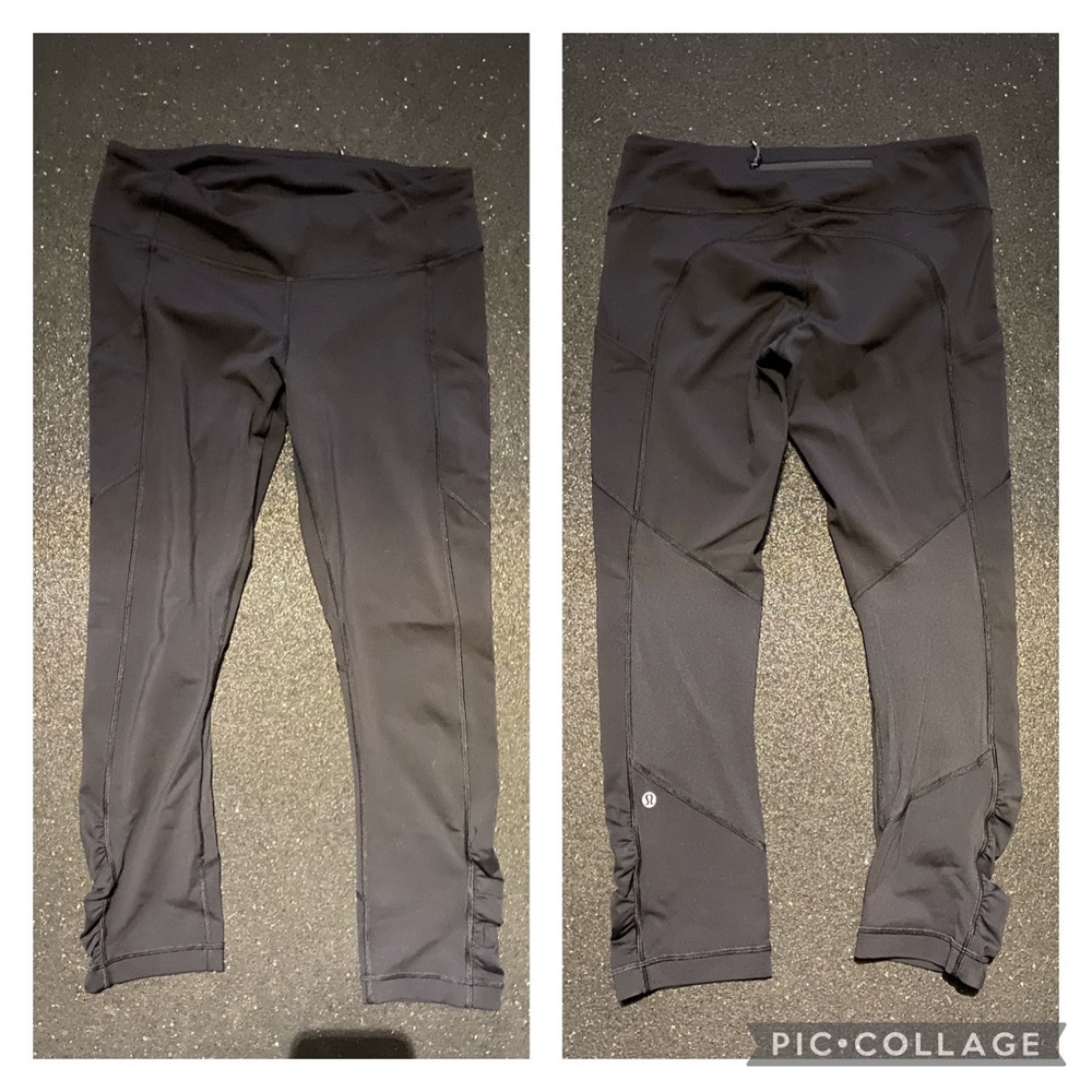 Lululemon Pace Rival/Speed Up Sz8 Black